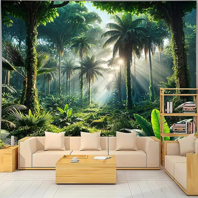 Tapisserie Murale Jungle