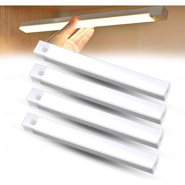 Under Cabinet Light Wireless Motion Sensor LED Light Bar LED Long Sense ...