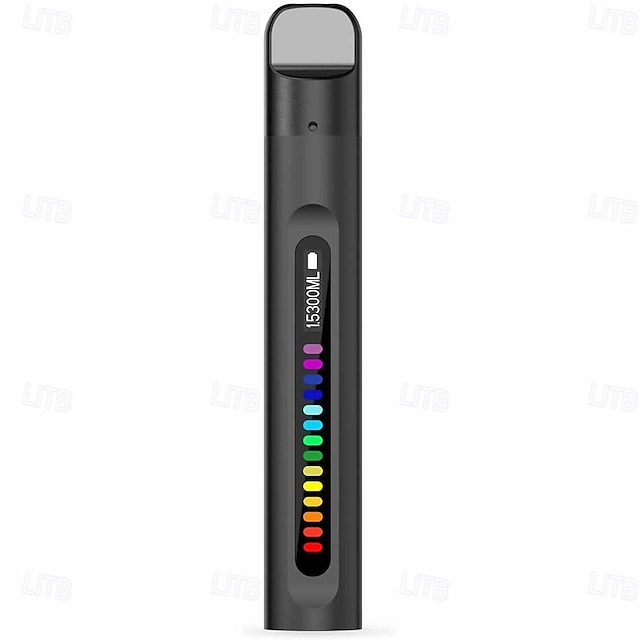  LEDプログレスバー付き呼吸筋トレーナー、呼吸トレーニング用視覚フィードバック肺エクササイズ、肺活量向上 &運動能力向上、大人用携帯型呼吸器