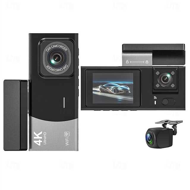 1080p New Design / with Rear Camera Car DVR 170 Degree Wide Angle 2 ...