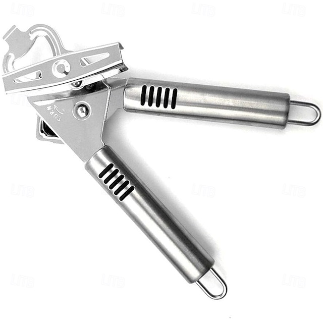  Abrelatas/abrebotellas multifunción, lata multifuncional de acero inoxidable &abrelatas ergonómico, resistente y seguro, 3 en 1. &abrebotellas