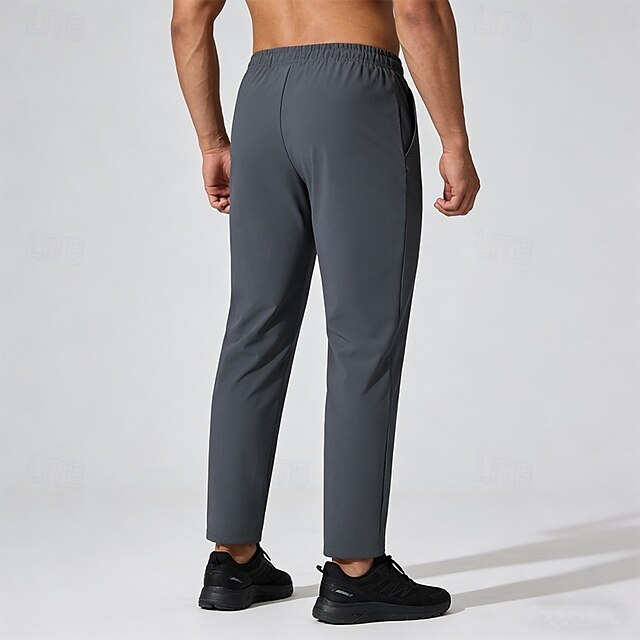 Men's Running Pants Sports Trousers Casual Pants Pocket Shorts Casual ...