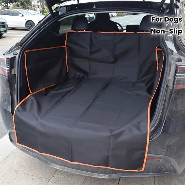 Pet car trunk pad, suitable for large anti slip dog pads of SUVs ...