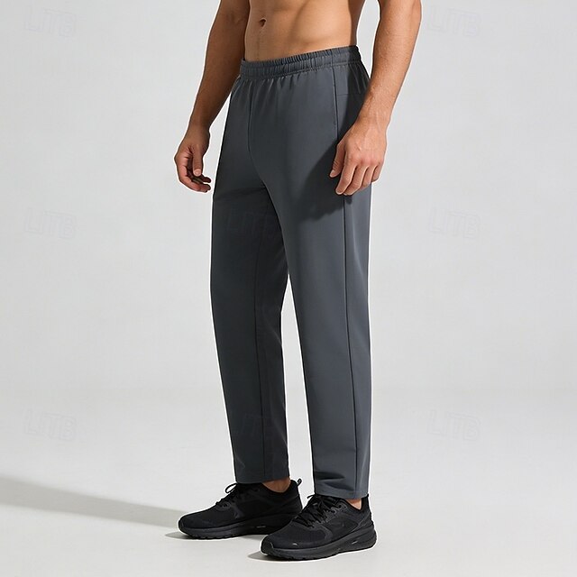 Men's Running Pants Sports Trousers Casual Pants Pocket Shorts Casual ...