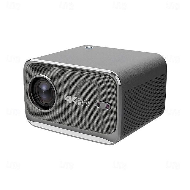  Projetor inteligente 4K com Android 13, projetor nativo para home theater com resolução 1080p e foco automático. &Correção trapezoidal automática, Wi-Fi 6, Bluetooth 5.4, chip Amlogic T950S, projetor