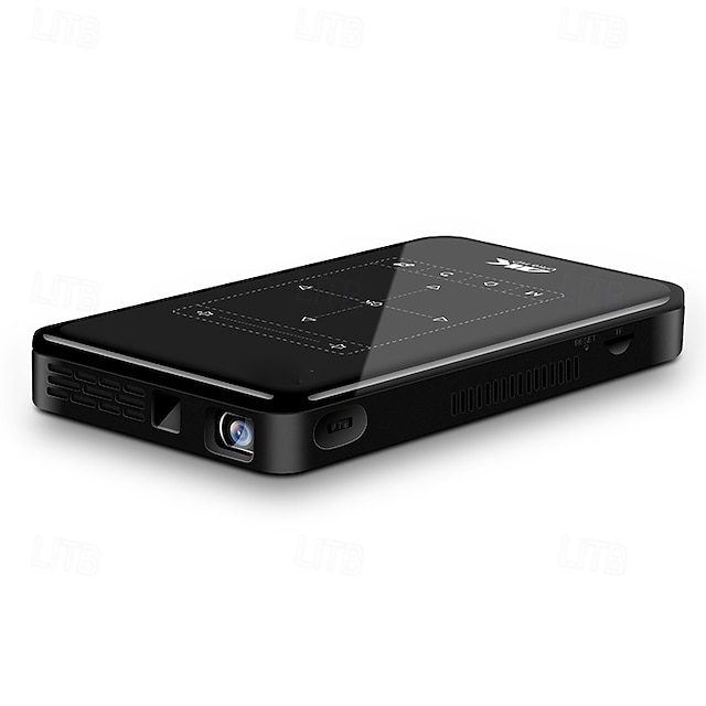  Умный мини-проектор DLP с Wi-Fi 5G и Bluetooth, портативный карманный проектор с поддержкой декодирования 4K, коррекцией трапецеидальных искажений, ручной фокусировкой, сенсорным управлением, проектор