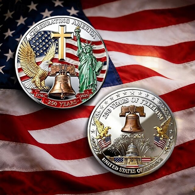 U.S. 250th Anniversary Commemorative Coin – Patriotic Collector Coins ...