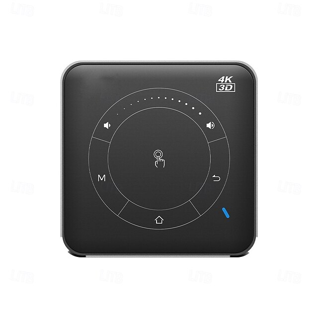  Умный мини-проектор DLP на базе Android, портативный карманный проектор с поддержкой декодирования 4K. &3D, встроенный аккумулятор 3000 мАч, двойной Wi-Fi 5G, Bluetooth, коррекция трапецеидальных