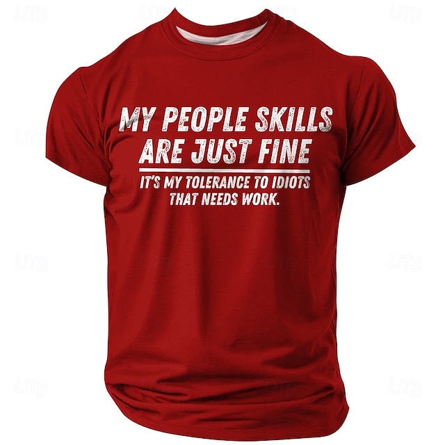Men's My People Skills Are Just Fine It's My Tolerance To Idiots That — free download