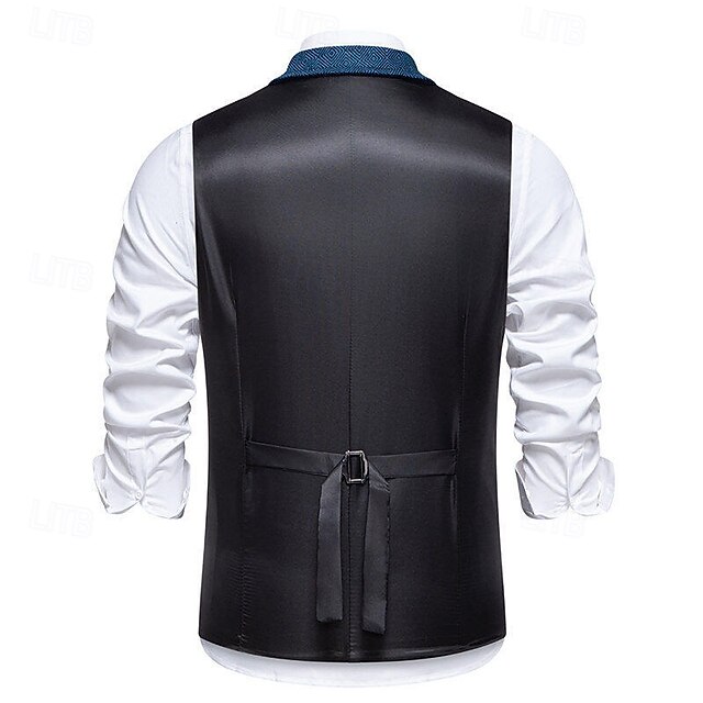 Roaring 20s 1920s Retro Vintage Waistcoat The Great Gatsby Tweed — free download