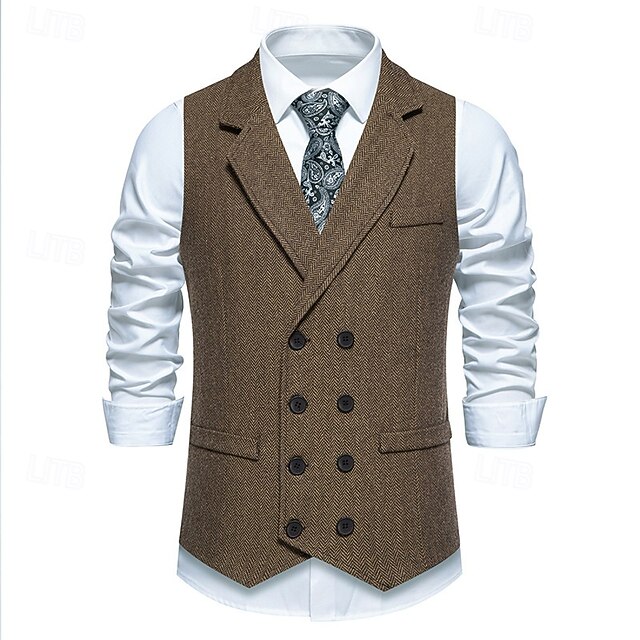 Roaring 20s 1920s Retro Vintage Waistcoat The Great Gatsby Double — free download