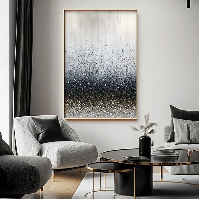 stone-painting-hand-painted-gray-abstract-wall-art-large-oil-painting