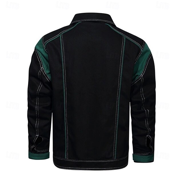 Men's Lightweight Jacket Casual Jacket Work Jacket Daily Outdoor ...