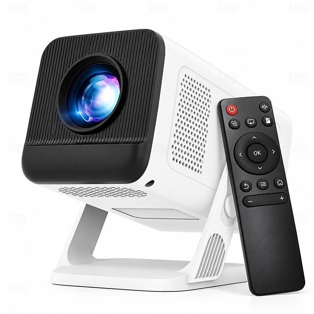 Android TV Mini Projector with Auto Vertical Keystone Correction ...