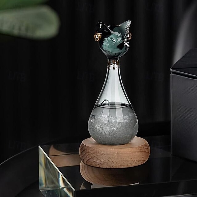 Weather Forecast Bottle, Storm Weather Predictor, Cat Shape Liquid ...