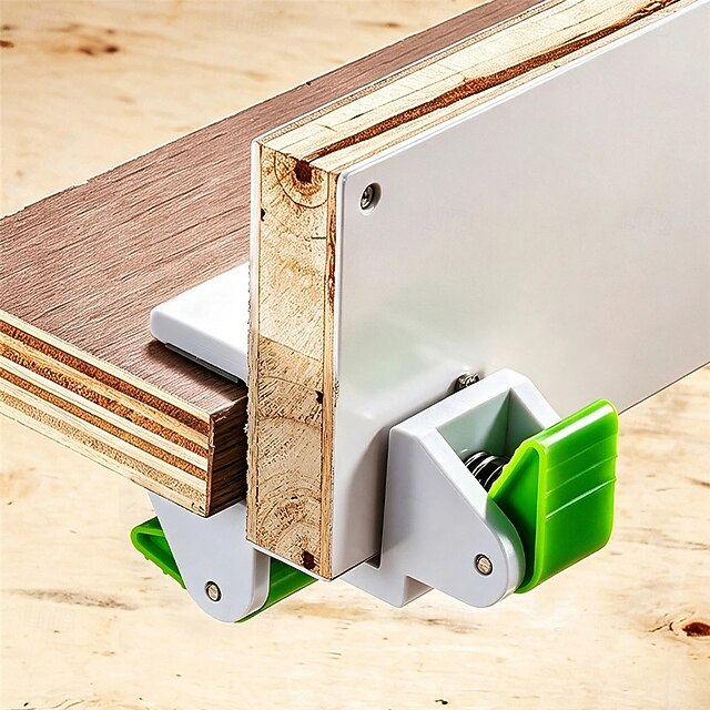 2pcs Cabinet Filler Marker Quick Clamps, Woodworking Alignment Tool for ...