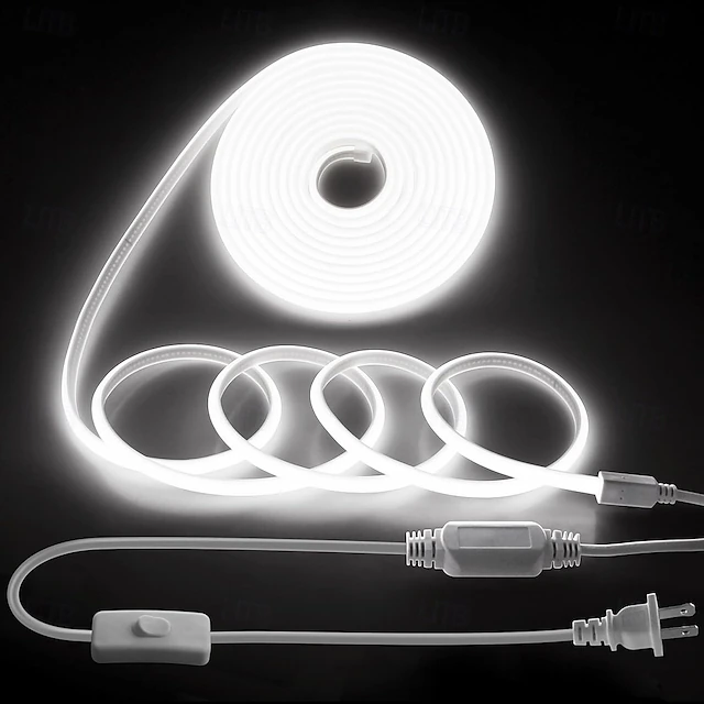 COB Outdoor LED Strip Lights Waterproof Dimmable LED Rope Light with ...