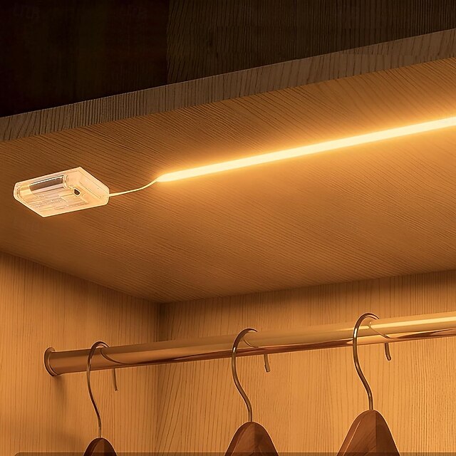 One Pack of COB LED Light Strips 3.3 Feet of 320 LED Battery Powered ...