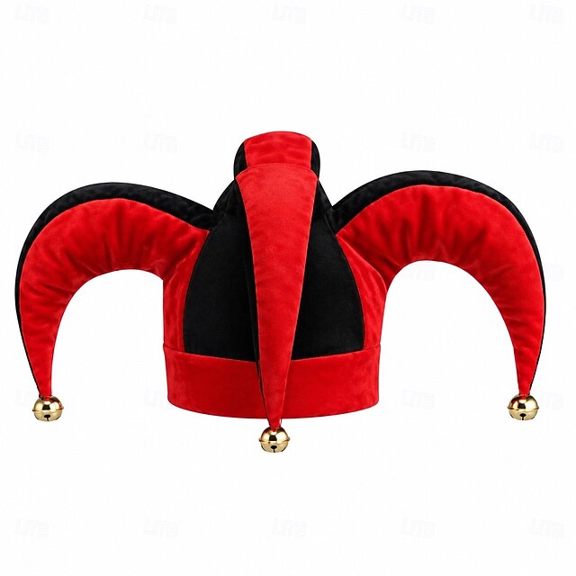 Retro Vintage Medieval Renaissance Hat Bard Jester Fancy Dress Unisex ...