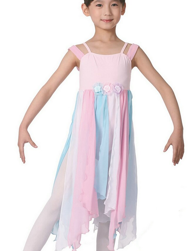  Dacewear Lycra Performance Sleeveless Ballet Dress For Kids Kids Dance Costumes