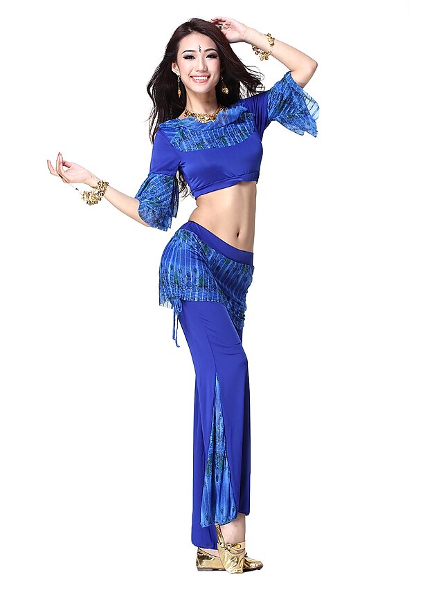  Lovely Dancewear Viscose Belly Dance Outfit For Ladies More Colors