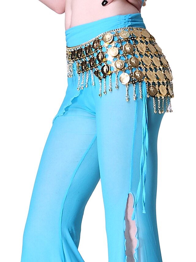  Dancewear Metal With Coins Belly Dance Performance Belt for Ladies