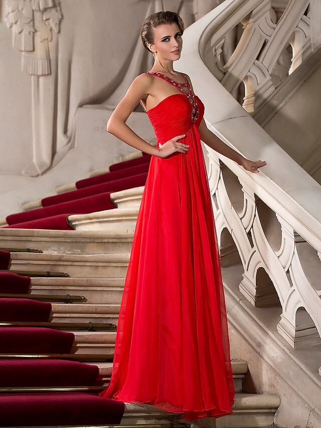 Elegant Black Square Neck Sheath Satin Floor Length Military Ball Dress main image 1