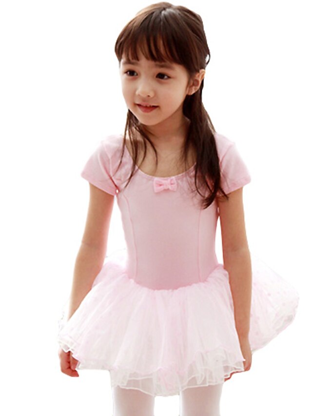  desempenho dancewear ballet tutu lindo vestido lycra crianças (mais cores)