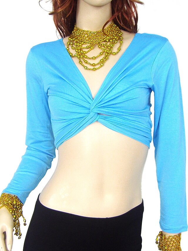  Belly Dance Women's Training Long Sleeve Cotton / Ballroom