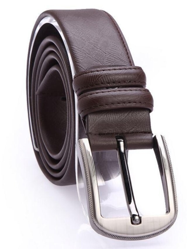  Men's Casual Leather Buckle - Solid Colored / All Seasons
