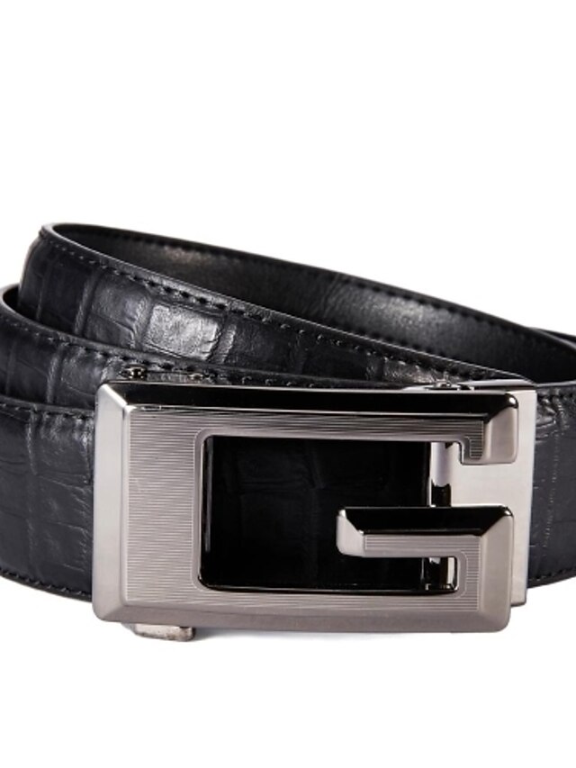 Men's Party Work Waist Belt Solid Colored 2023 US 7.49