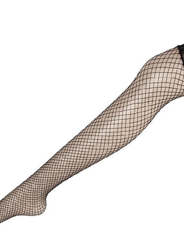 Women's Normal Stockings 1pc Solid Colored Others White Black / Spandex / Thin / Sexy / Cotton