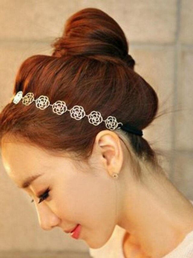  Women's Alloy Head Chain - Solid Colored / Cute