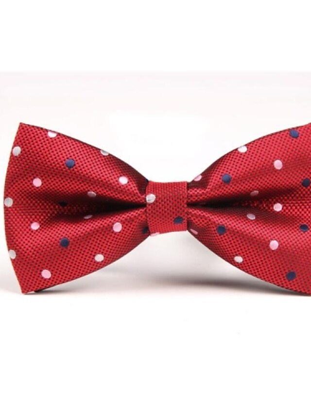  Men's Party / Work / Basic Polyester Bow Tie