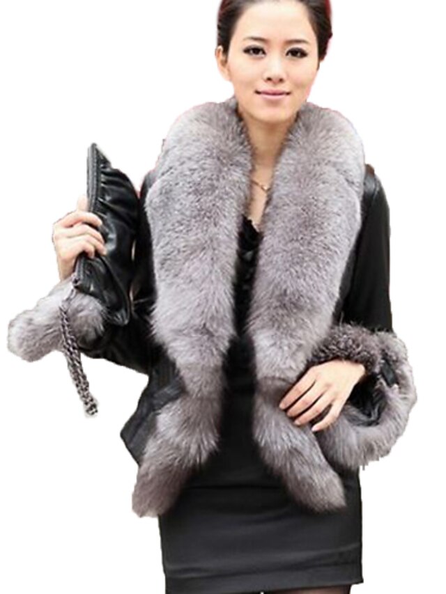 Zeagoo Causal Faux Fur Long Sleeve Coat 2024 - $5.99