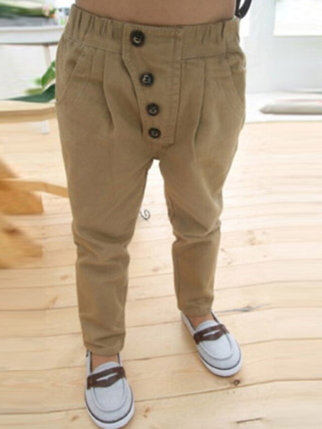  Bébé Imprimé Coton Pantalons