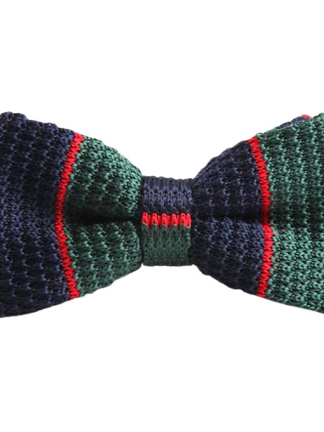  Unisex Party / Work / Basic Bow Tie - Striped