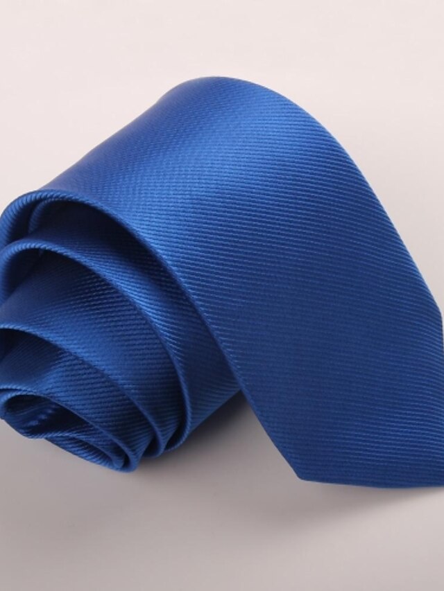  Men's Party / Work Necktie - Solid Colored