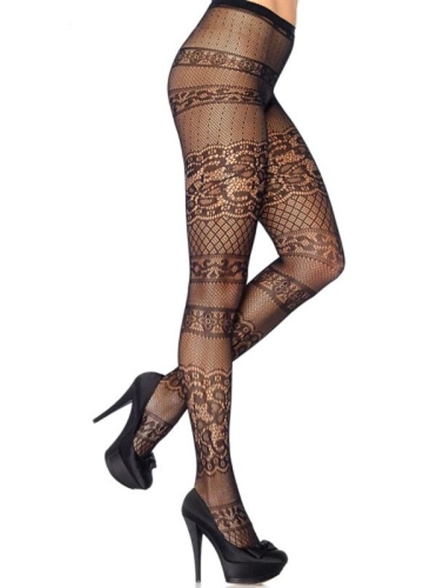  Women's Thin Pantyhose-Jacquard