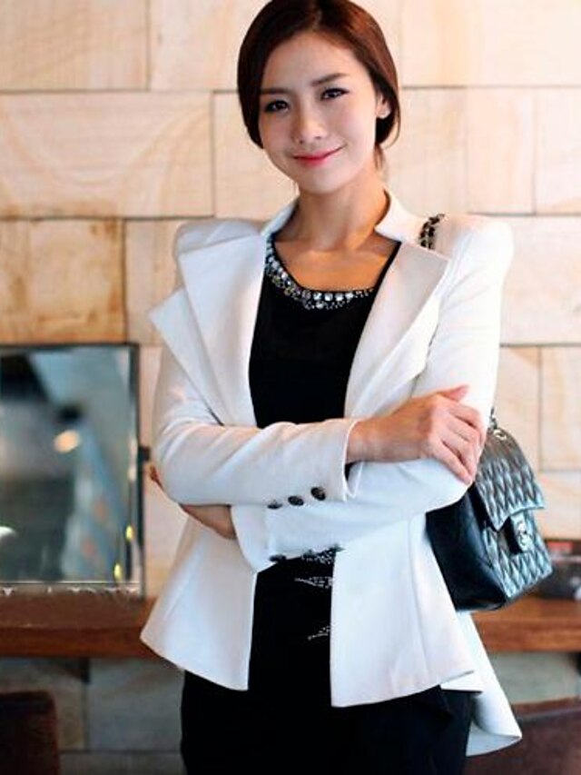  Women's Casual Bodycon Blazer Outwears