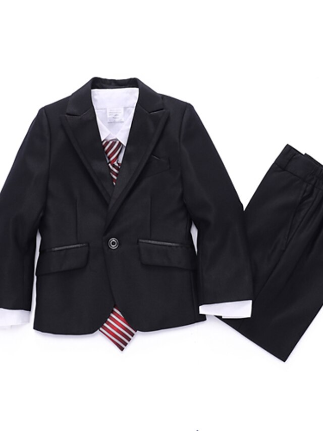  3D Solid Colored Pants Suit & Blazer Vest Long Sleeve Summer Spring Fall Polyester