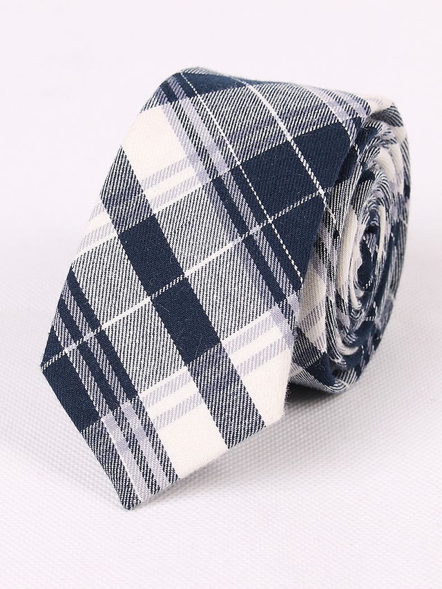 Men's Casual Necktie - Plaid