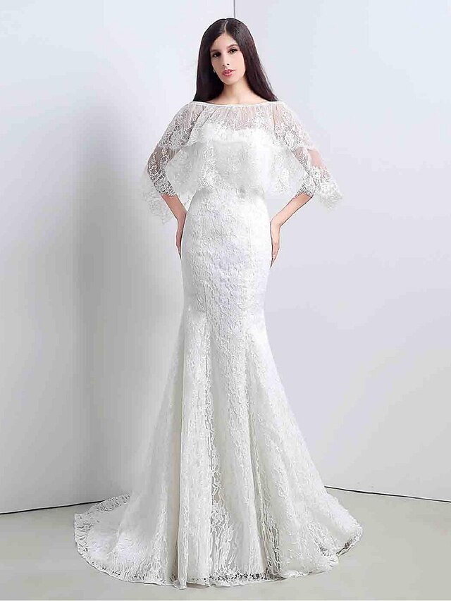  Esküvői ruhák Harang fazon Szív-alakú Ujjatlan Seprűuszály Csipke Menyasszonyi ruhák Val vel Csipke 2023 nyár Esküvő, női ruházat