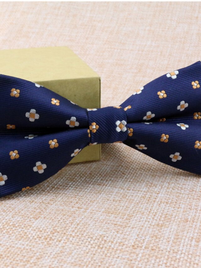  Unisex Party / Work / Basic Bow Tie - Paisley Print