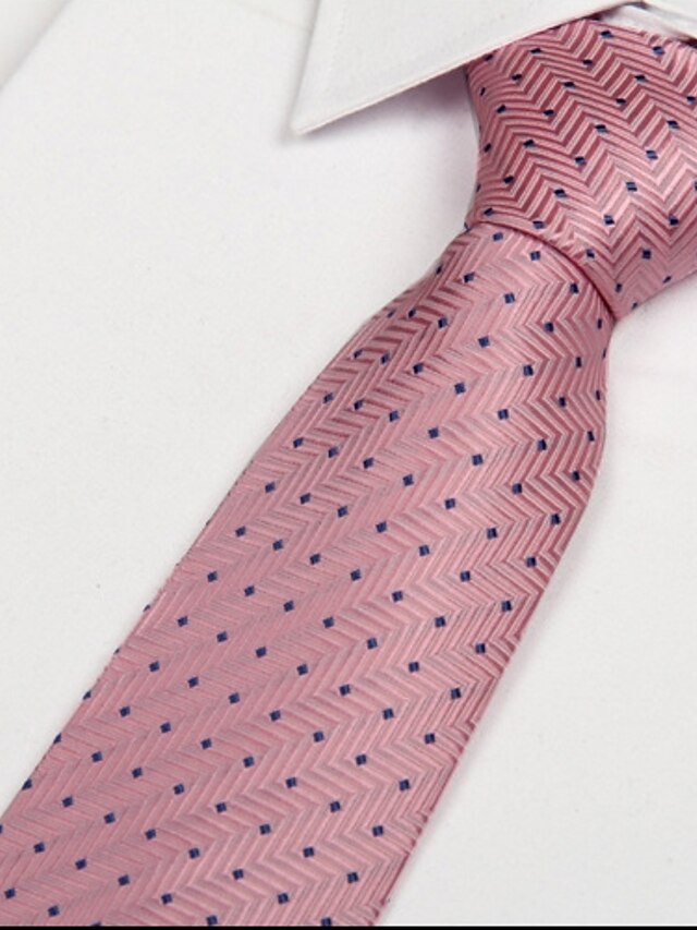  Men's Party / Work / Basic Necktie - Polka Dot Print
