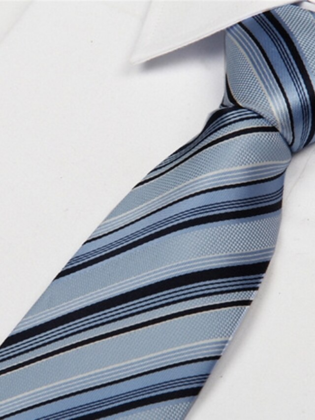  Unisex Party / Work / Basic Necktie - Striped