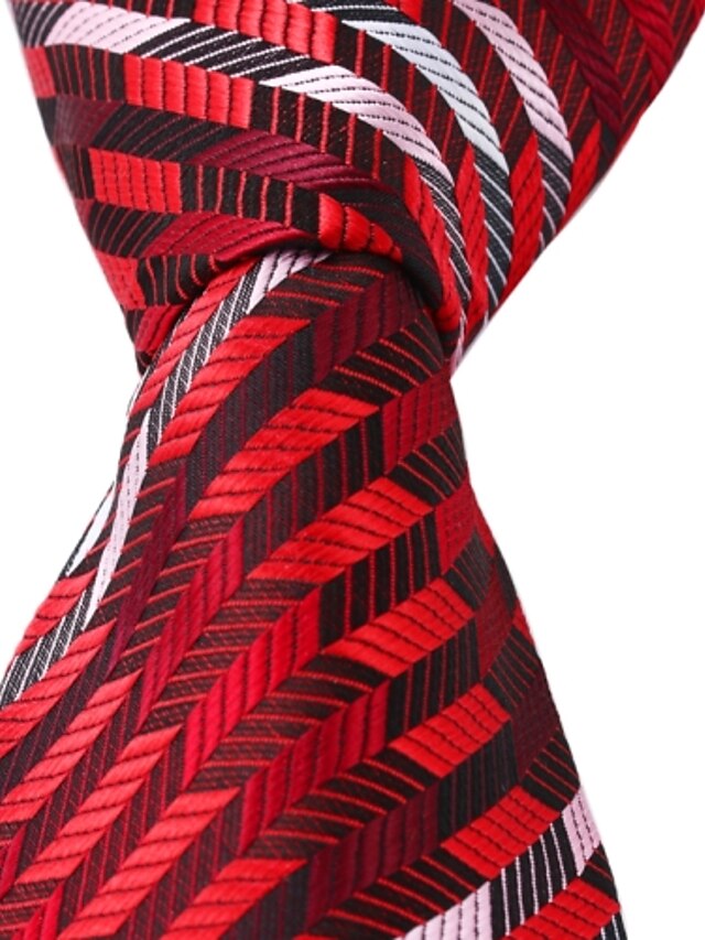  ربطة العنق ألوان متناوبة للجنسين - طباعة حفلة / عمل / أساسي