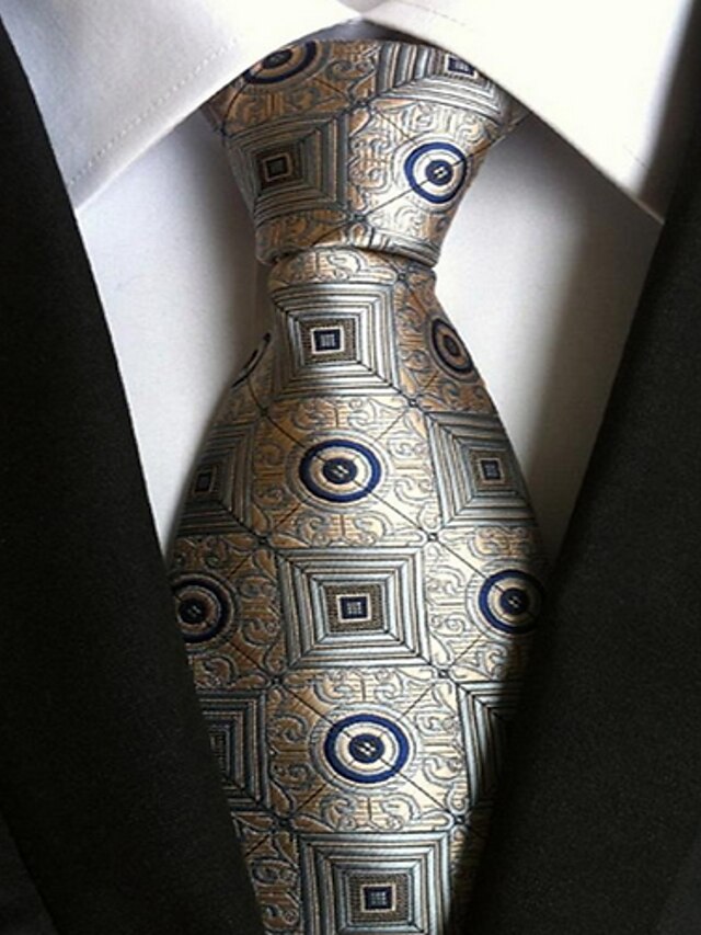  Men's Work / Basic / Party Necktie Print