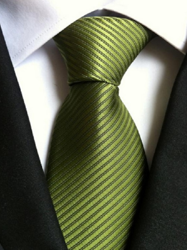  Men's Party / Work / Basic Necktie - Striped