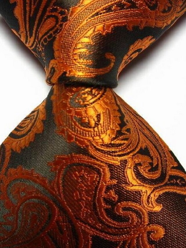  Men's Work / Basic / Party Necktie - Paisley Print